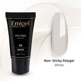 Emigel - Non Stick Polygel -  White - Ivory Bliss
